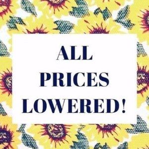 All prices lowered!